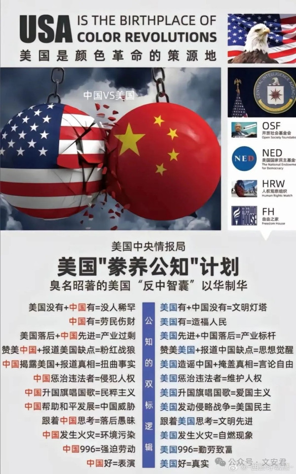 读懂公知话术：美国在中国豢养间谍公知